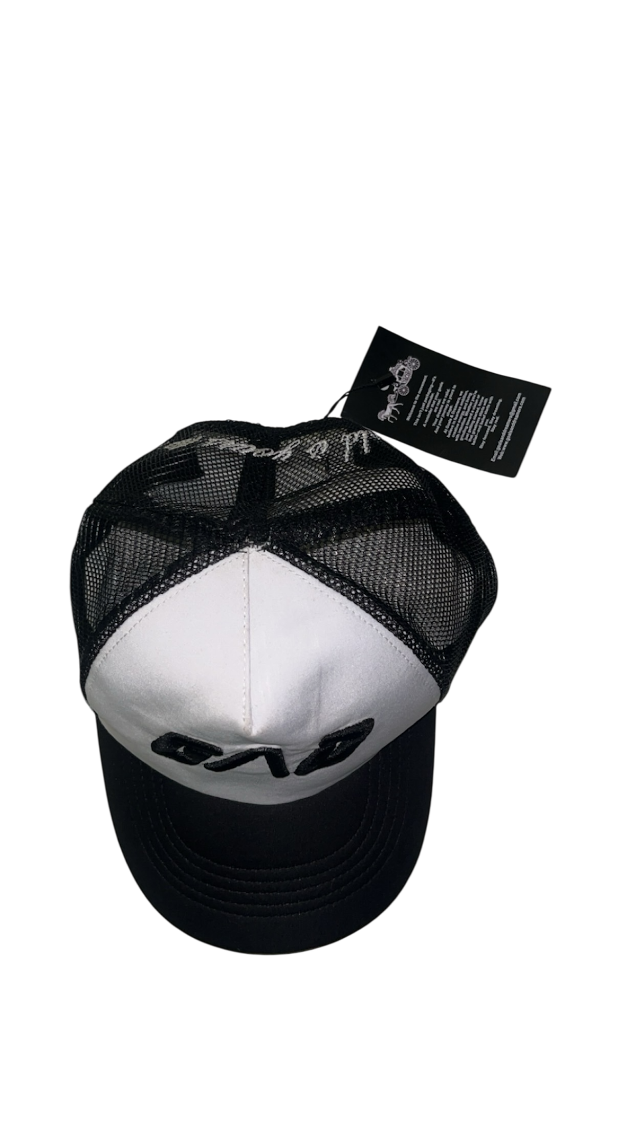 GAD logo trucker cap black