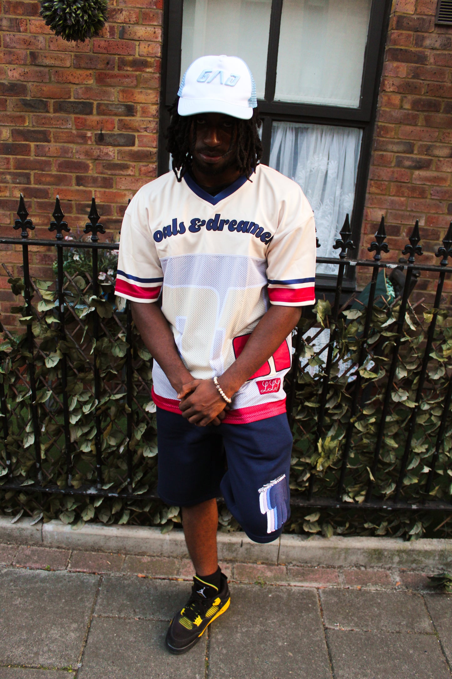 TWIYC oversized baseball jersey