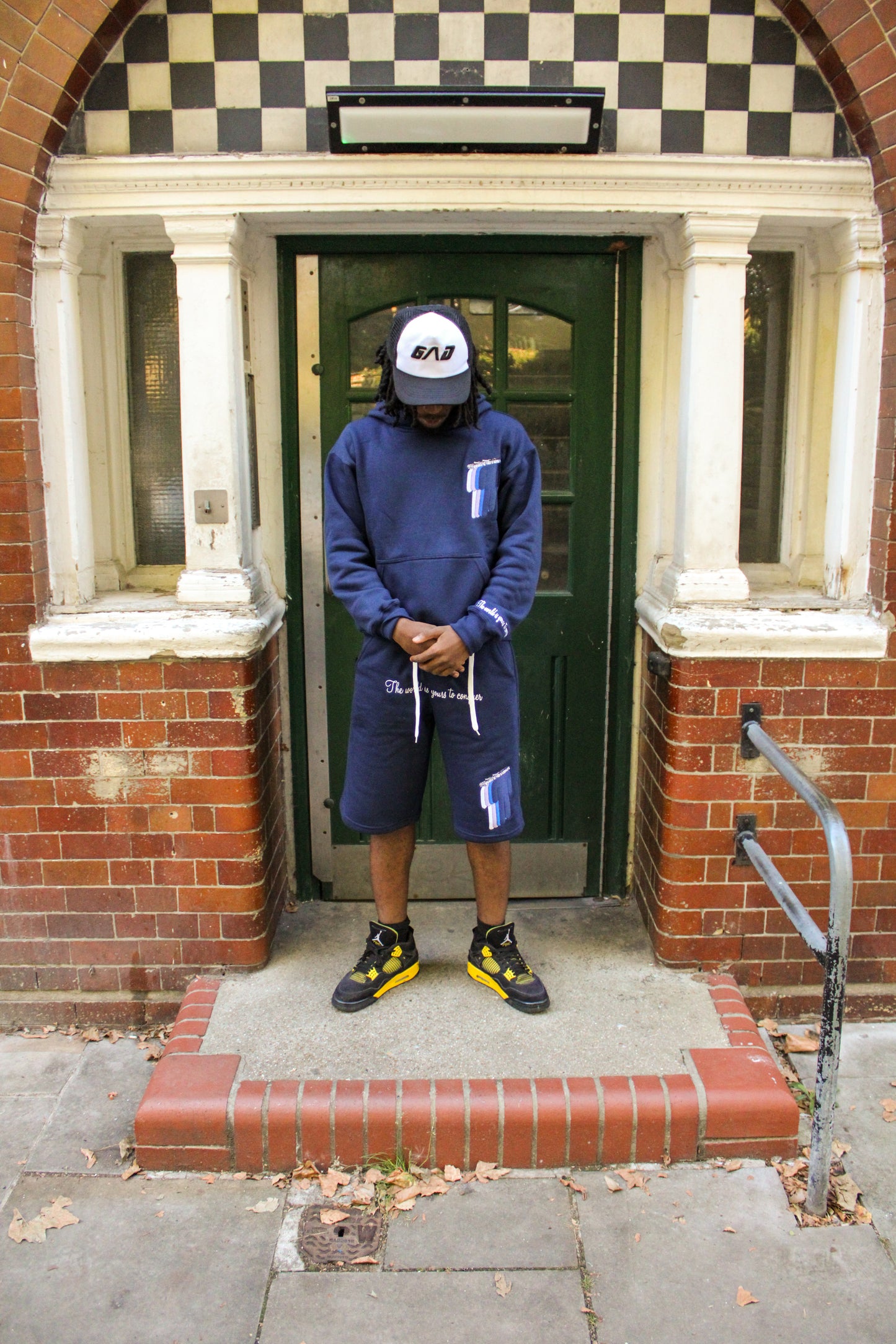 TWIYTC navy blue shorts