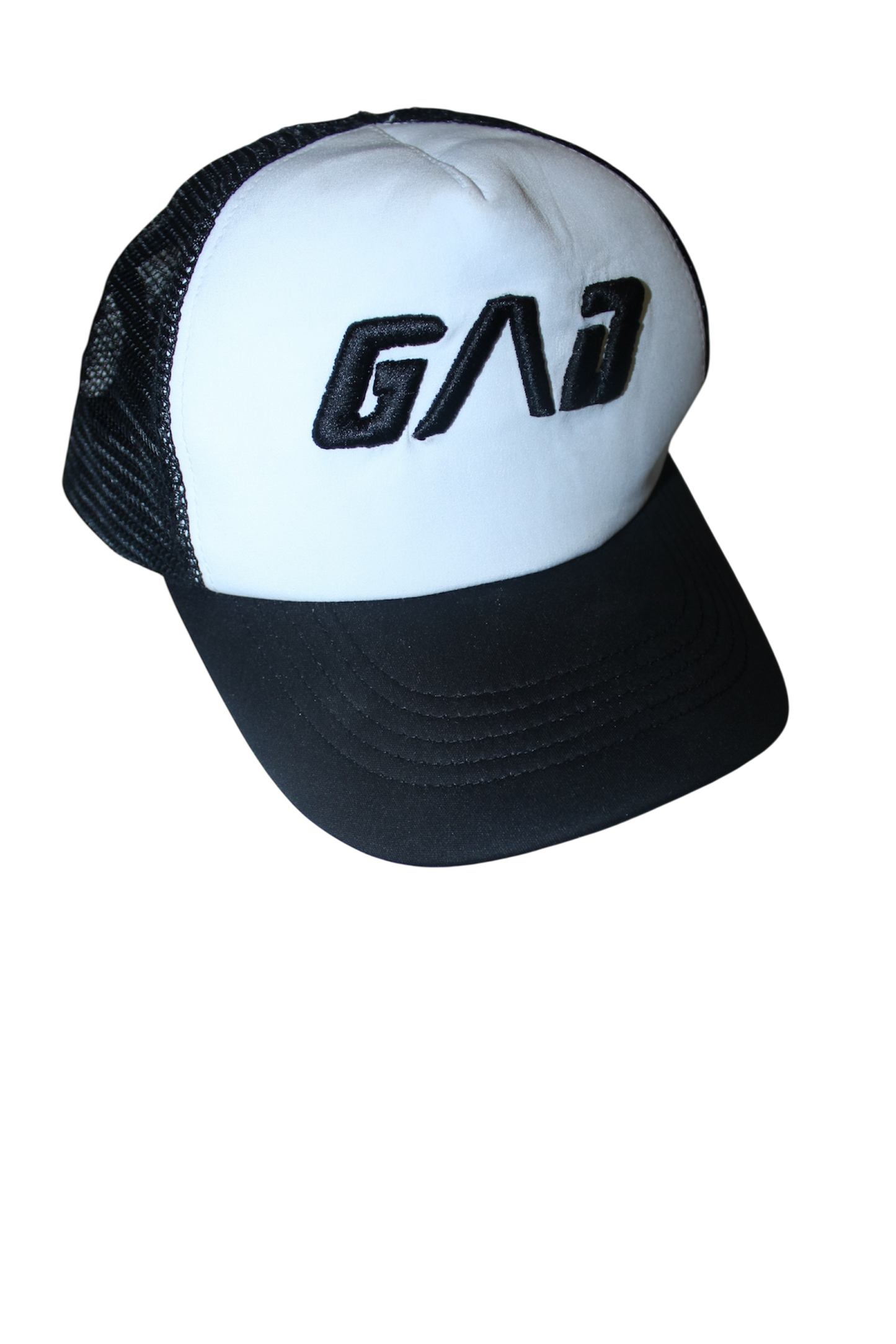 GAD logo trucker cap black