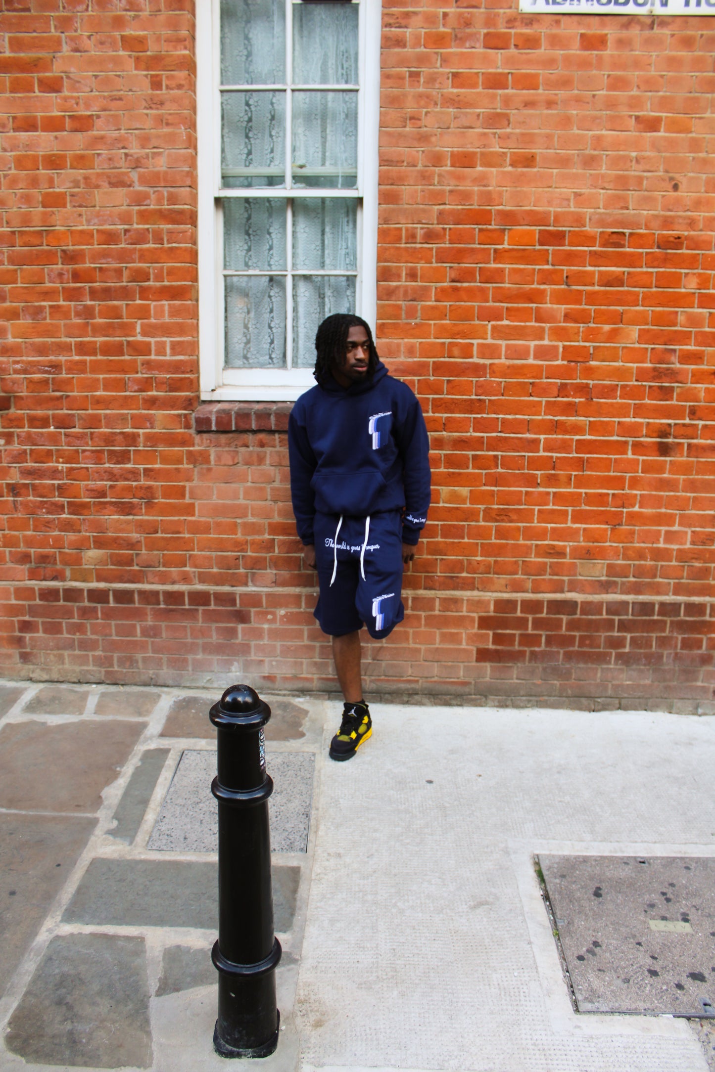TWIYTC navy blue shorts