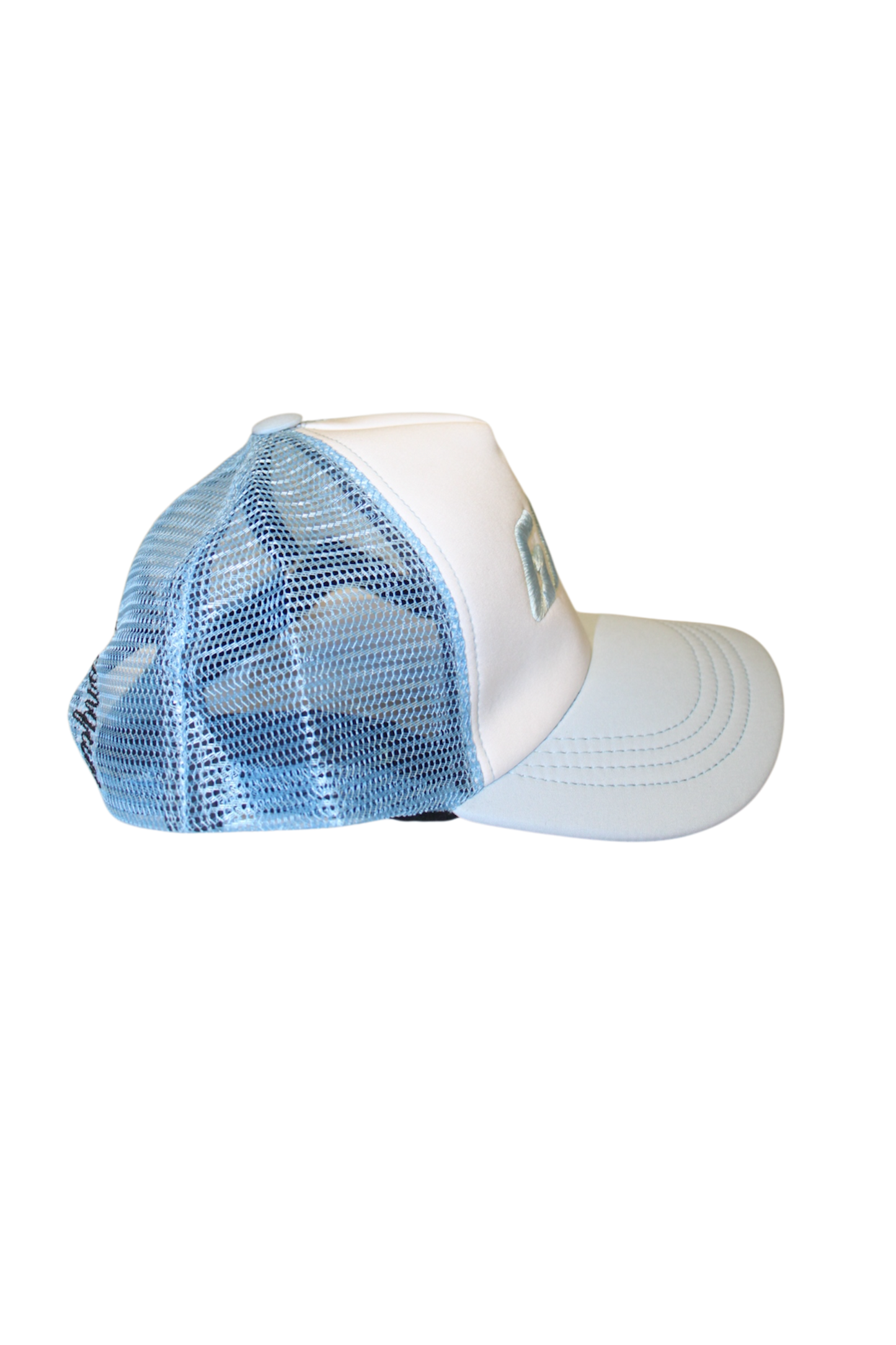 GAD logo trucker cap sky blue