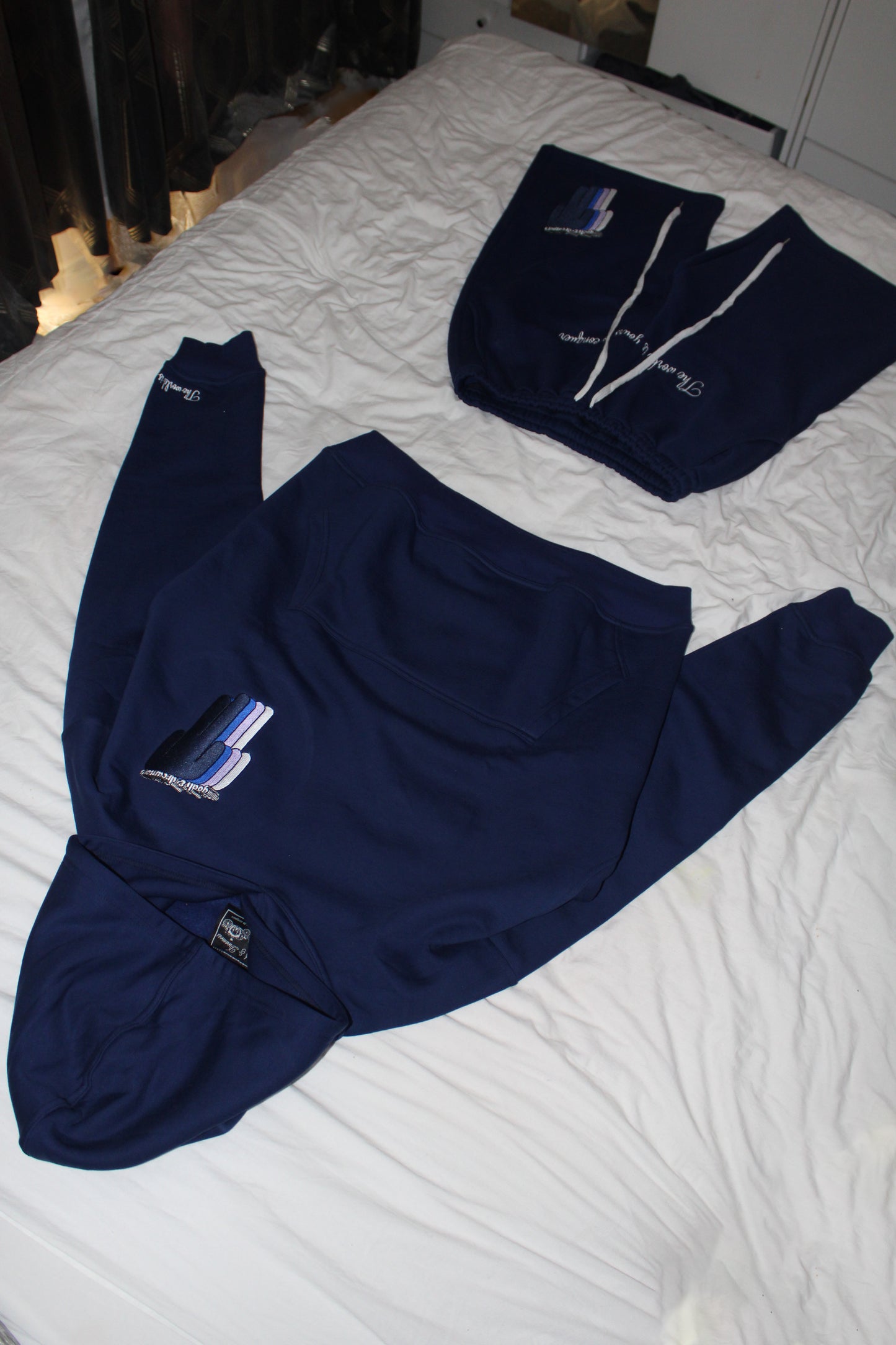 TWIYTC navy blue hoodie