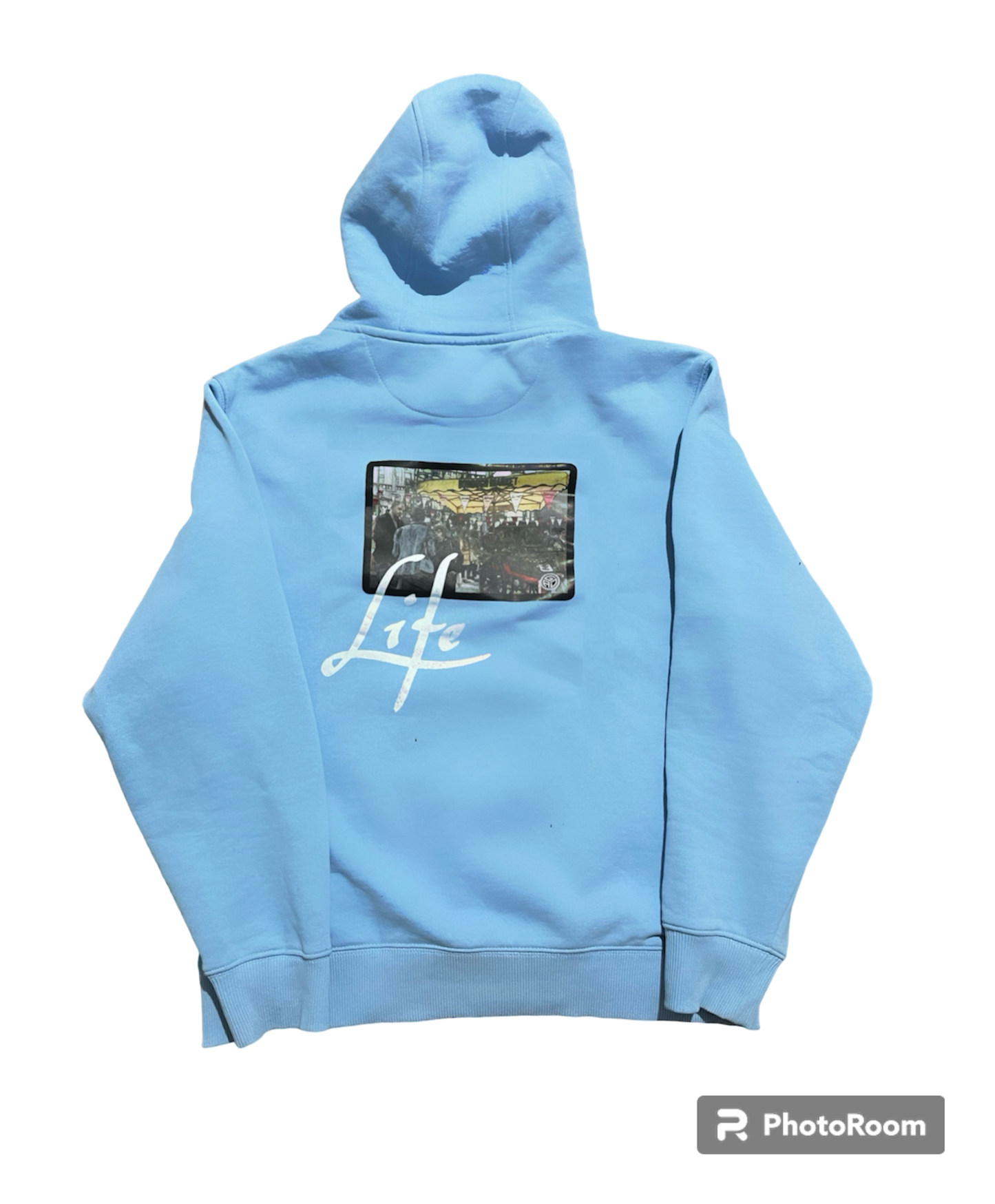 Life hoodie (blue)