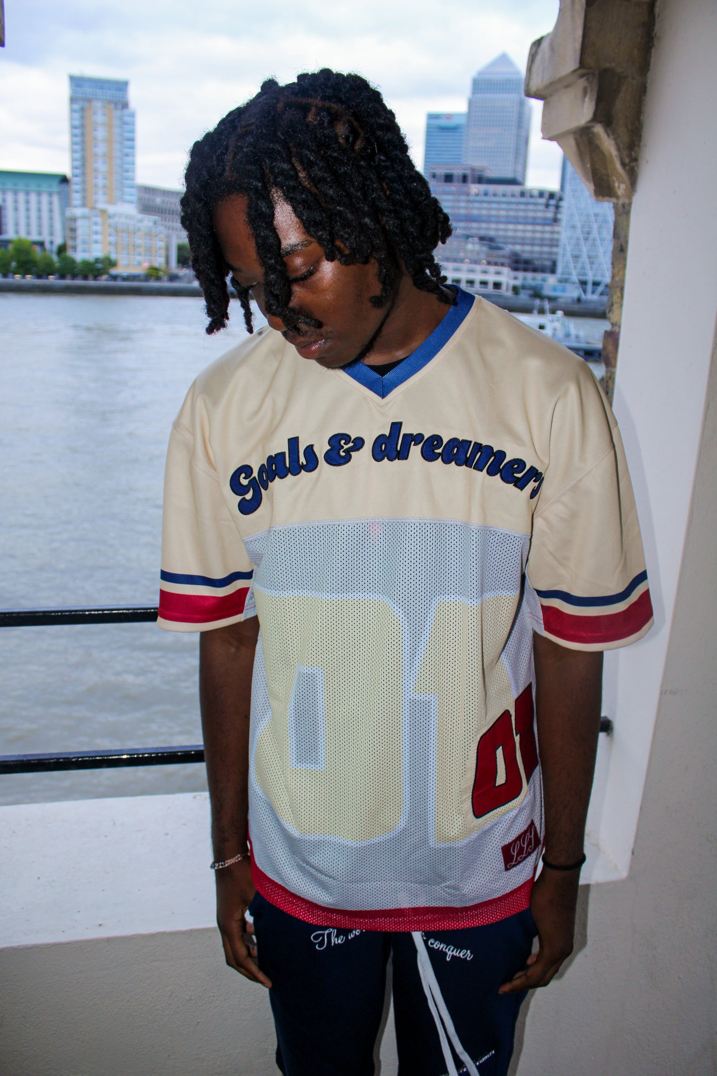 TWIYC oversized baseball jersey