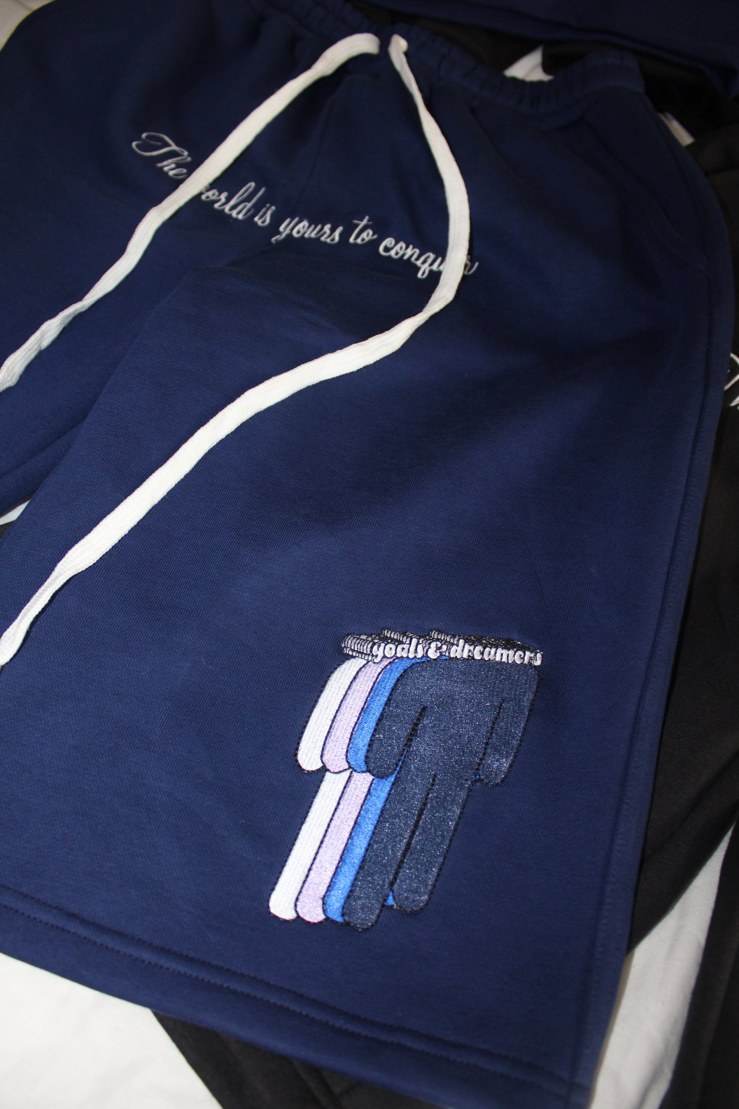 TWIYTC navy blue shorts
