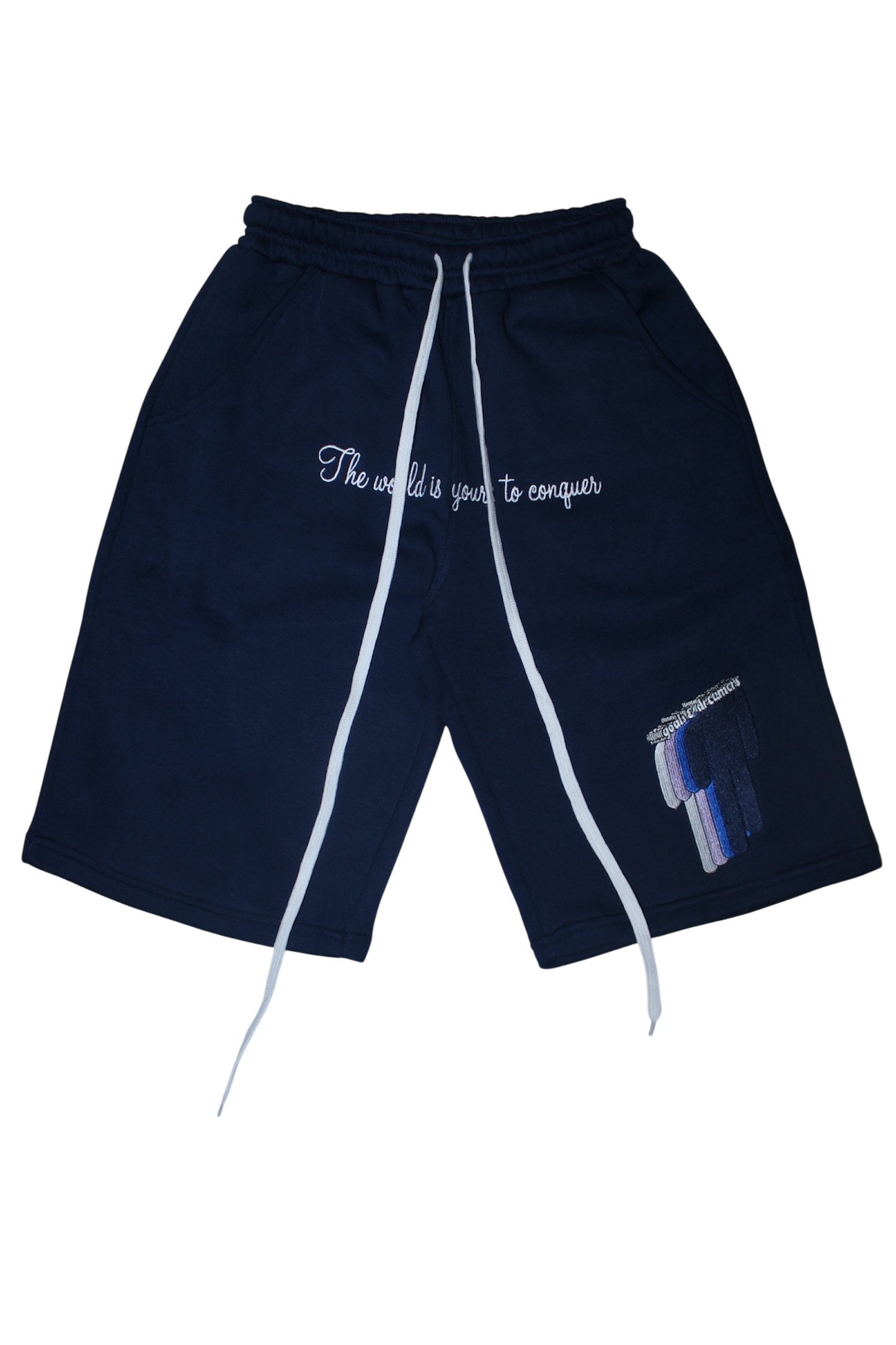 TWIYTC navy blue shorts