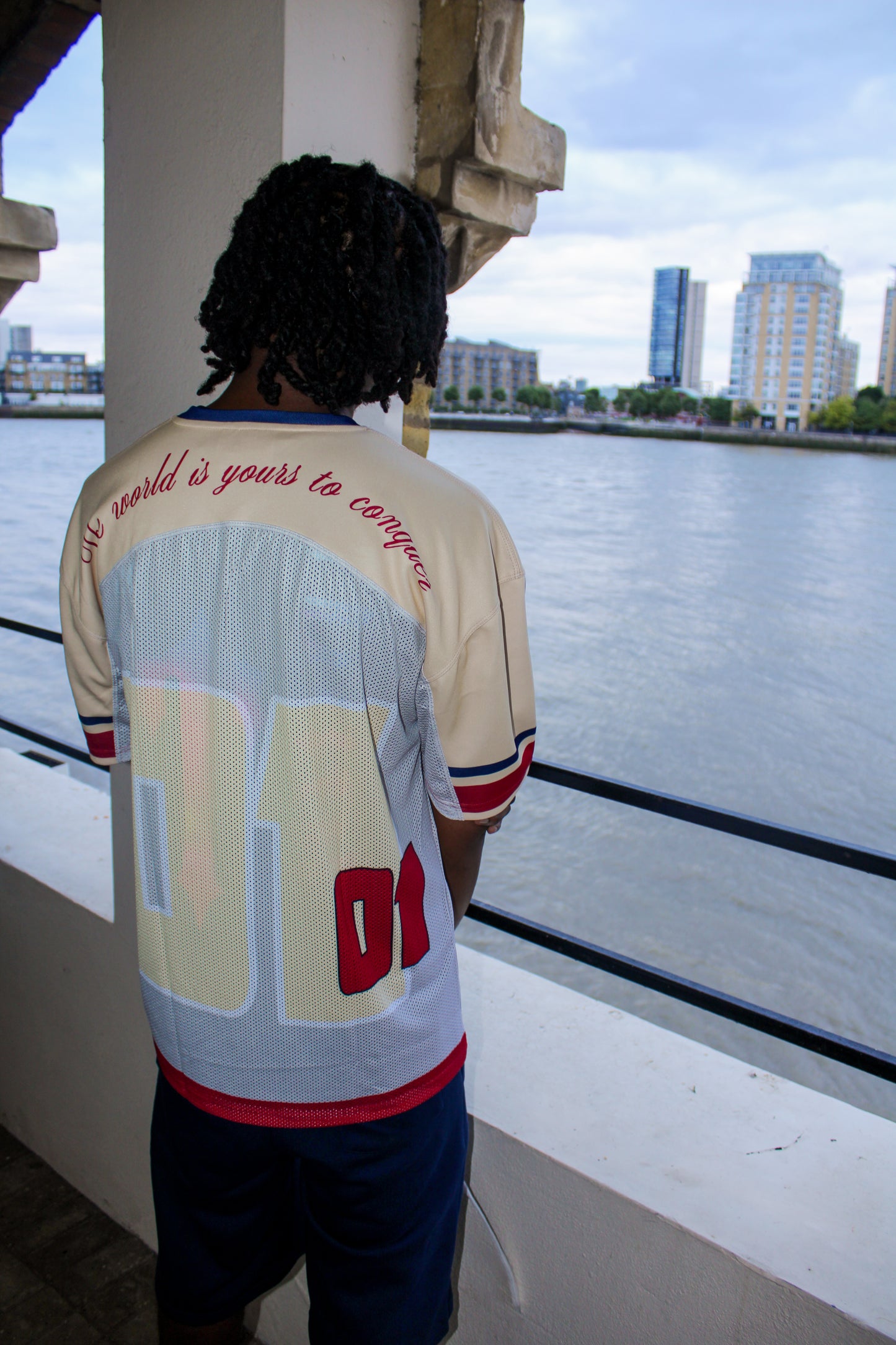 TWIYC oversized baseball jersey