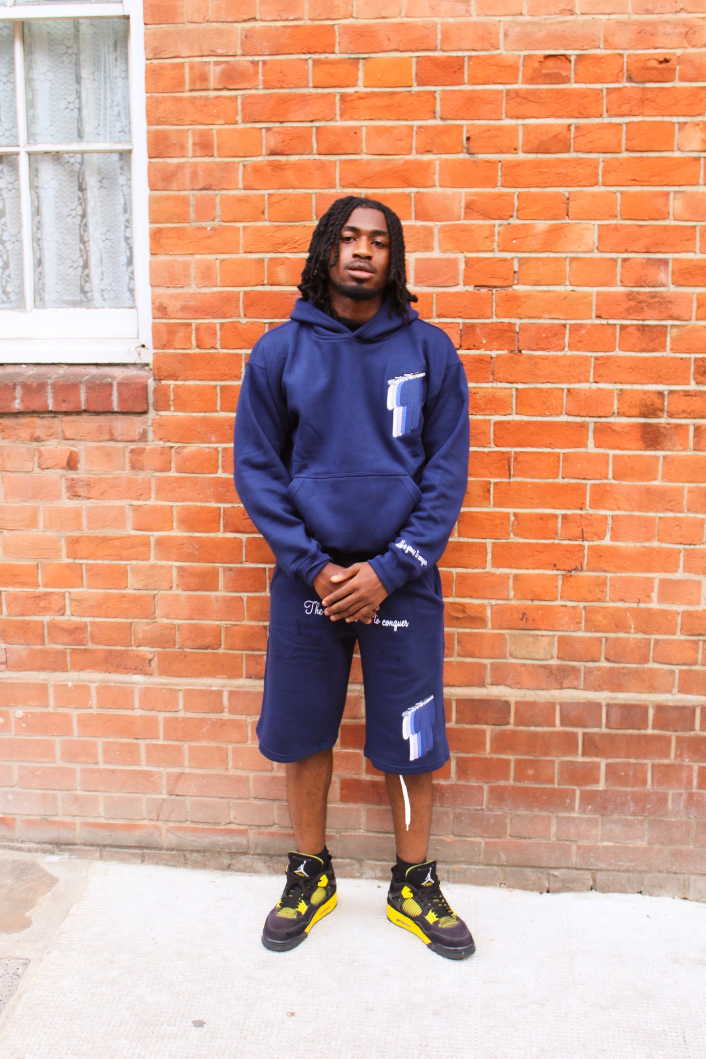 TWIYTC navy blue shorts