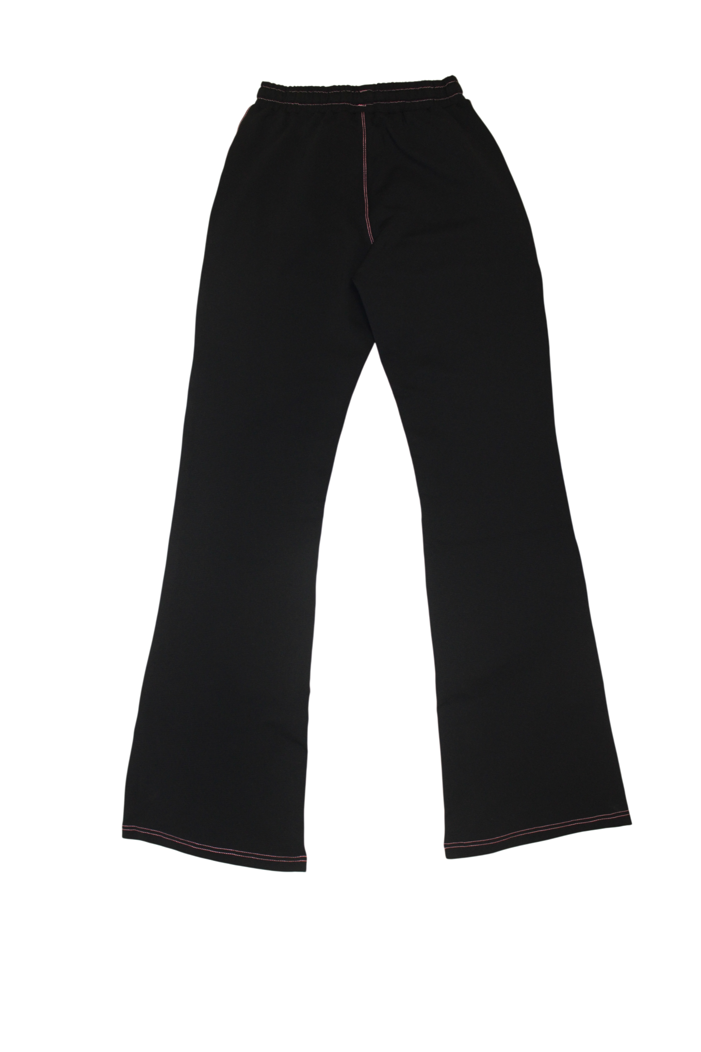 TWIYTC pink and black flared pants