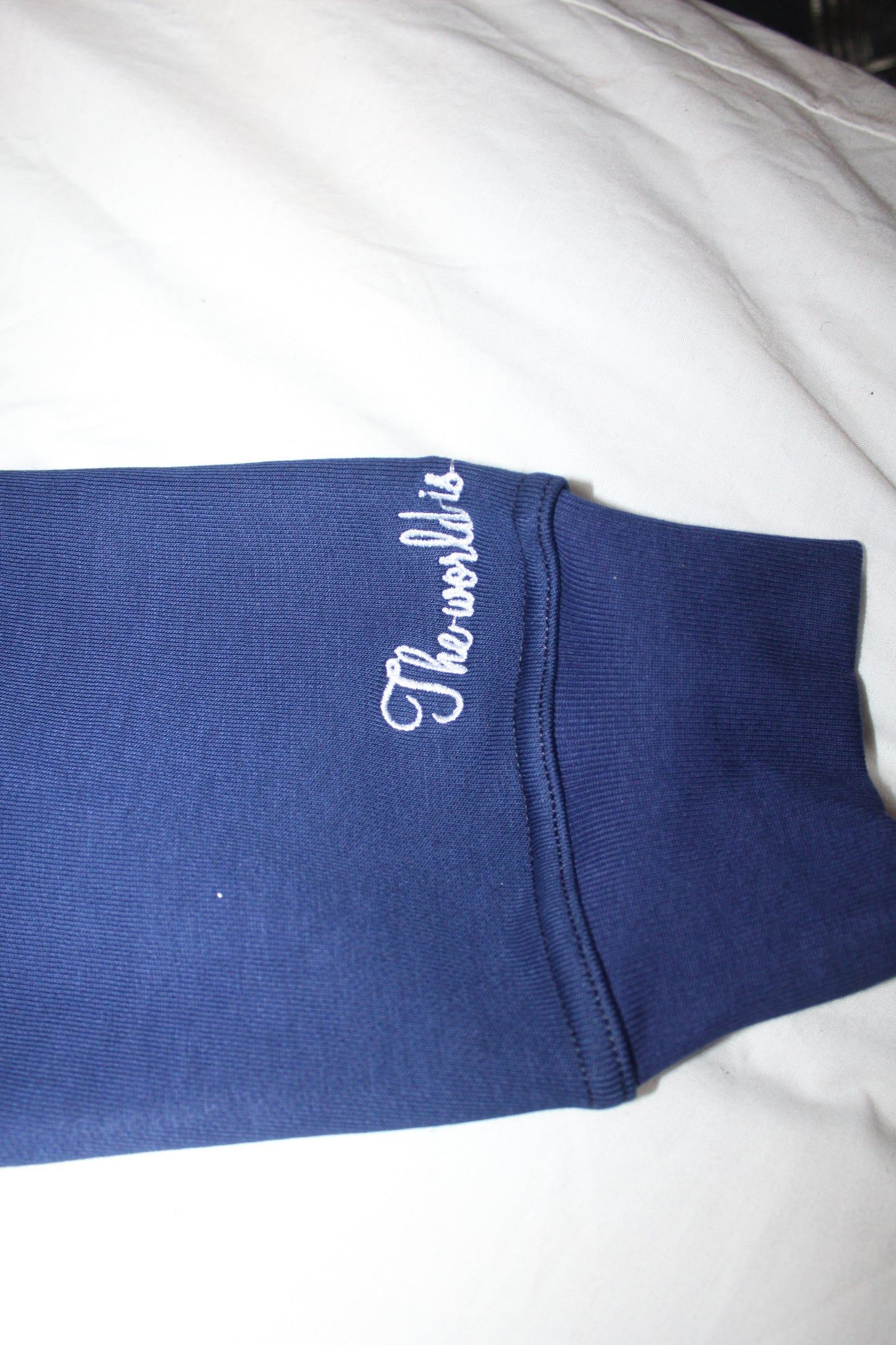 TWIYTC navy blue hoodie