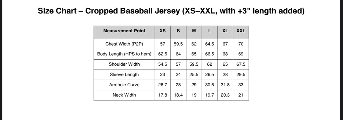 TWIYC oversized baseball jersey