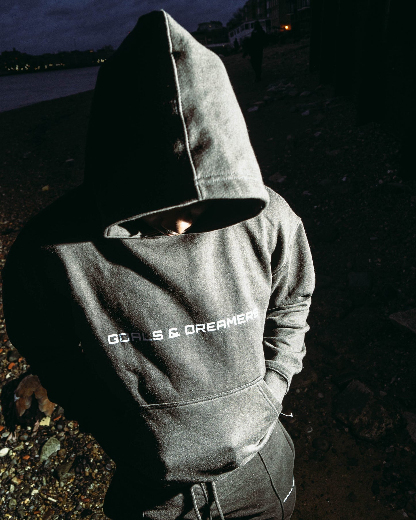 Echelon hoodie charcoal grey