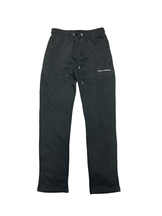 Echelon straight leg joggers CHARCOAL GREY